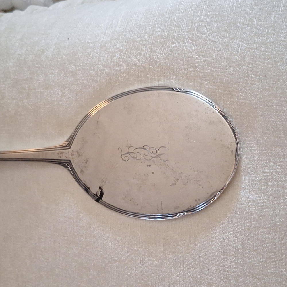 Webster Silver Company Sterling Silver Hand Mirror - Picture 2 of 8